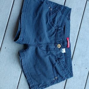 JR navy blue denim shorts. Super soft!!